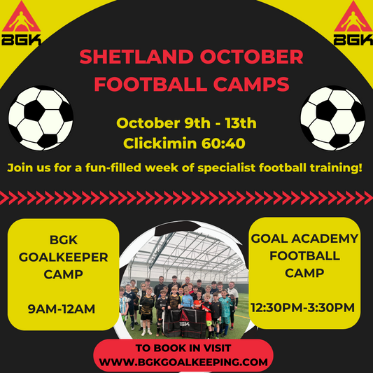 shetland football camps, october, 2023